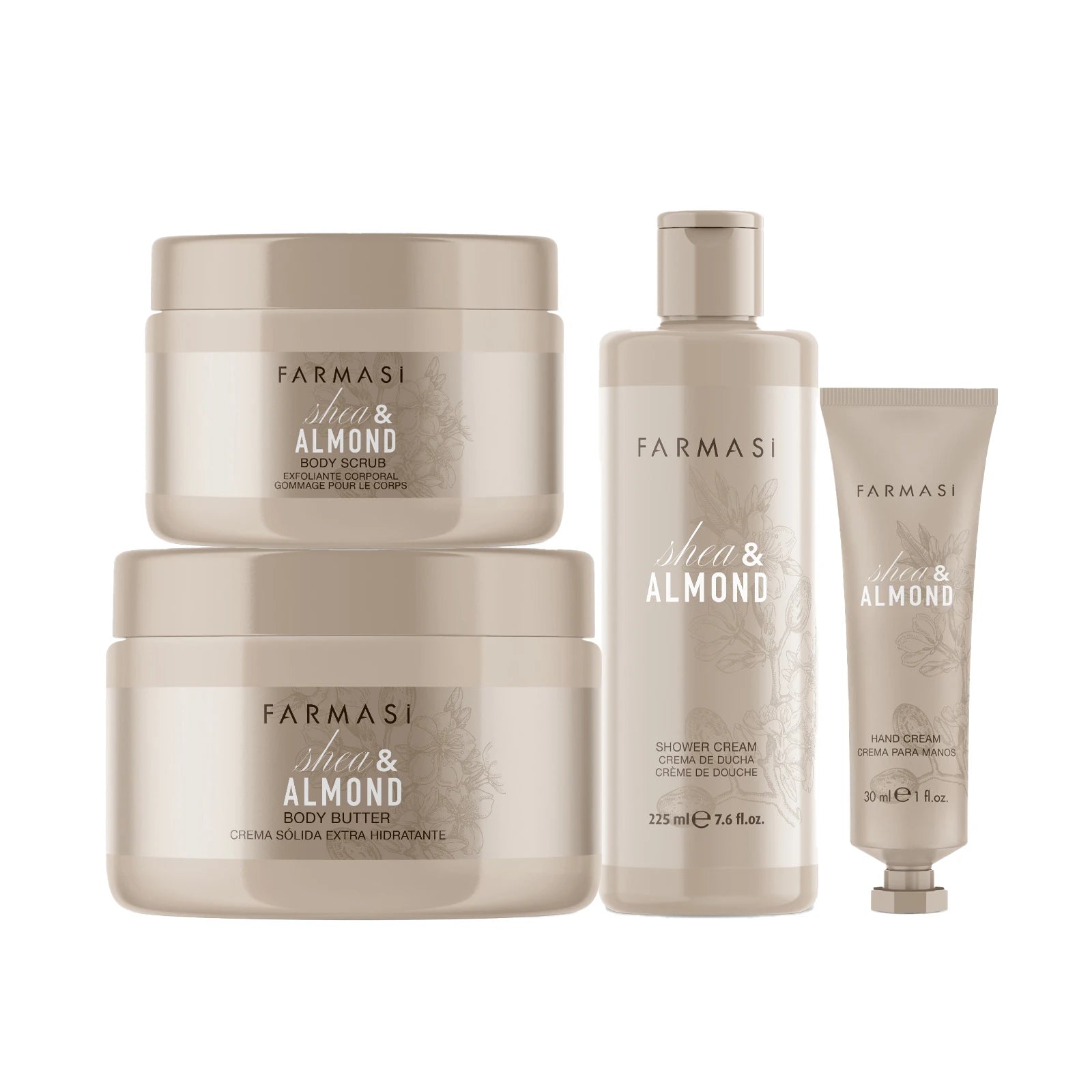 .Shea Butter & Almond Body Set