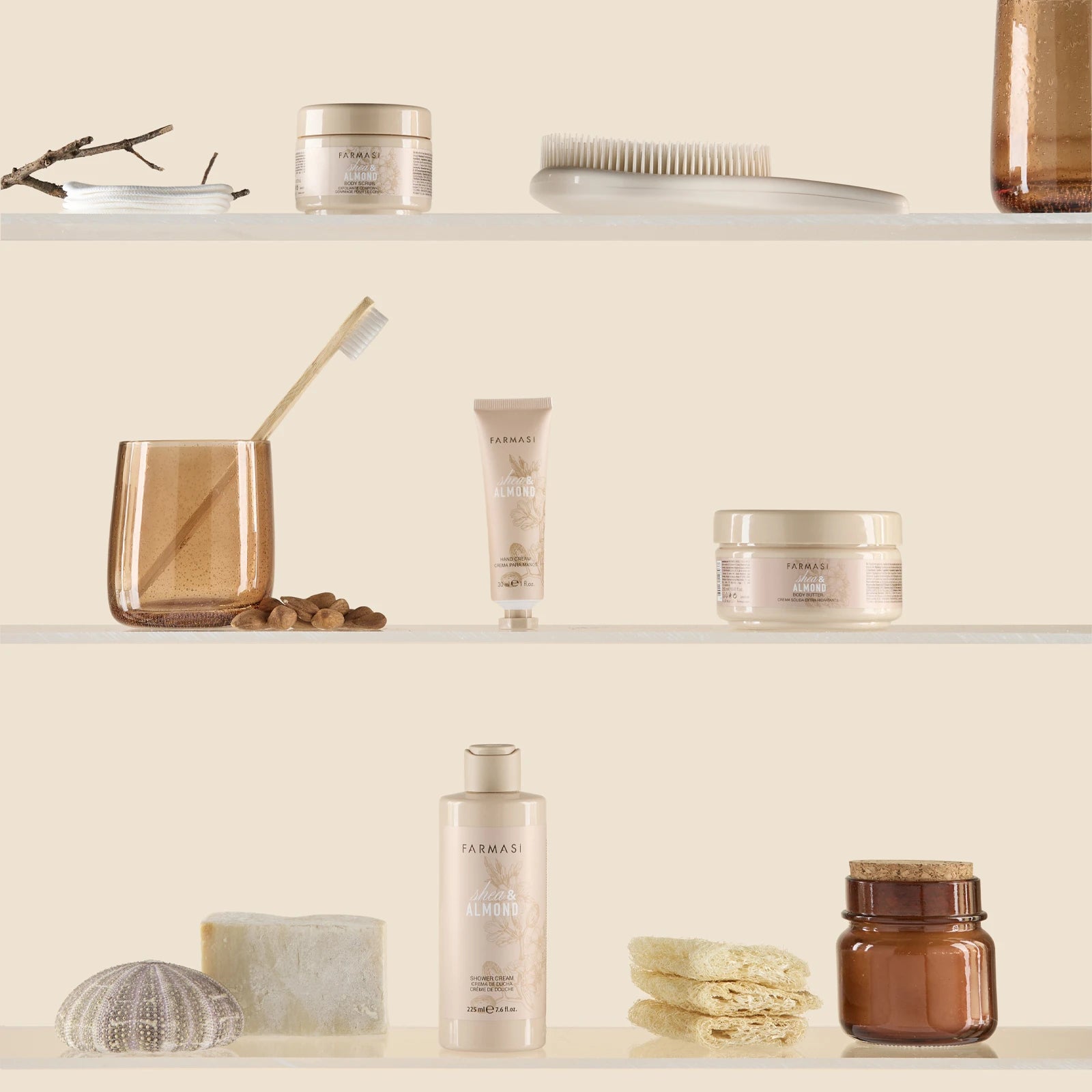 .Shea Butter & Almond Body Set